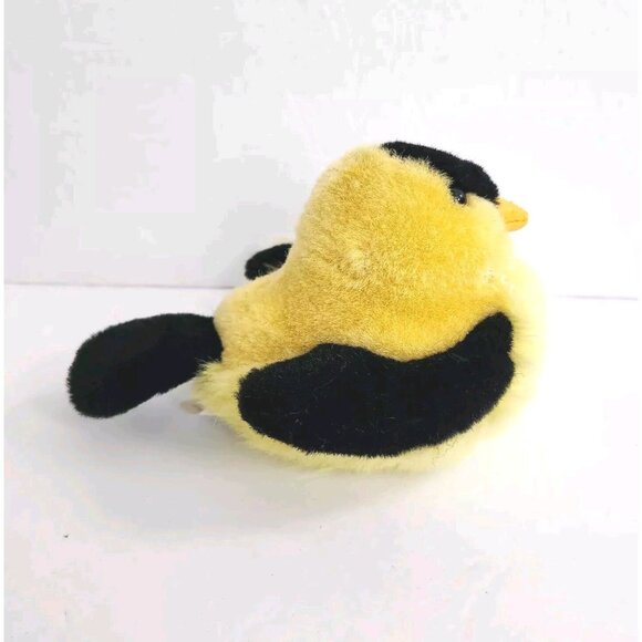 Vtg Wild Republic Audubon Bird Plush Talking Stuffed Animal American Goldfinch - Picture 4 of 16